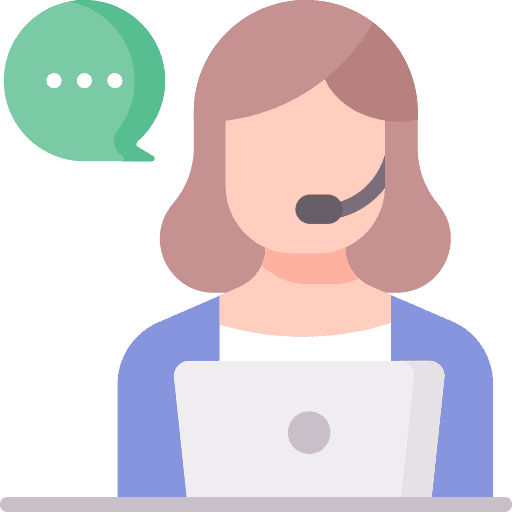 customer care support icon